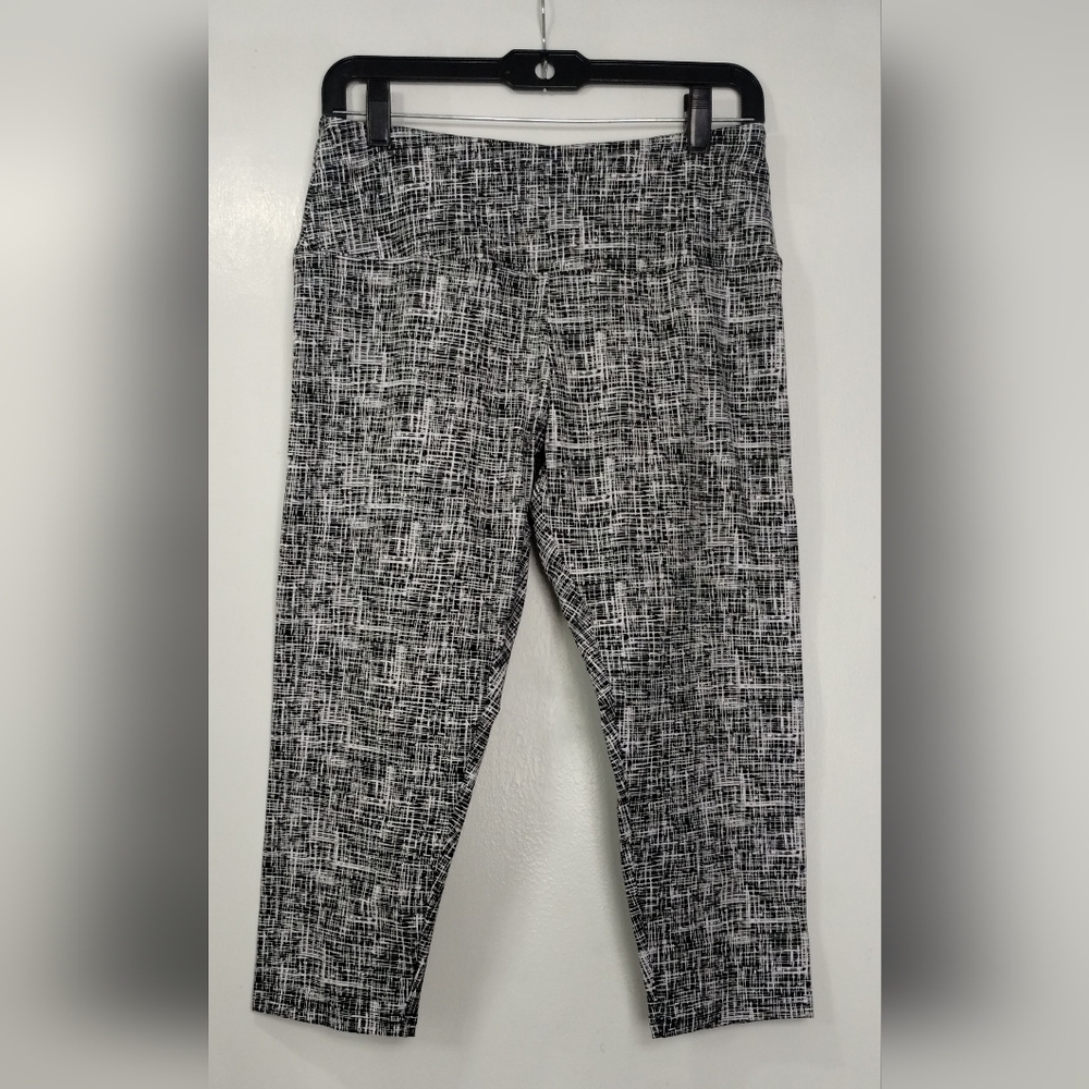 Casa Blanca by Marrakech Black and White Patterned Leggins (M)